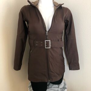 Nike ACG Brown Trench Coat with Belt
